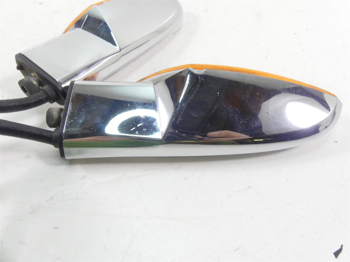 2013 Victory Cross Country Front Chrome Blinker Turn Signal Set 2411114 {{ shop.shopifyCountryName }} - Mototech271