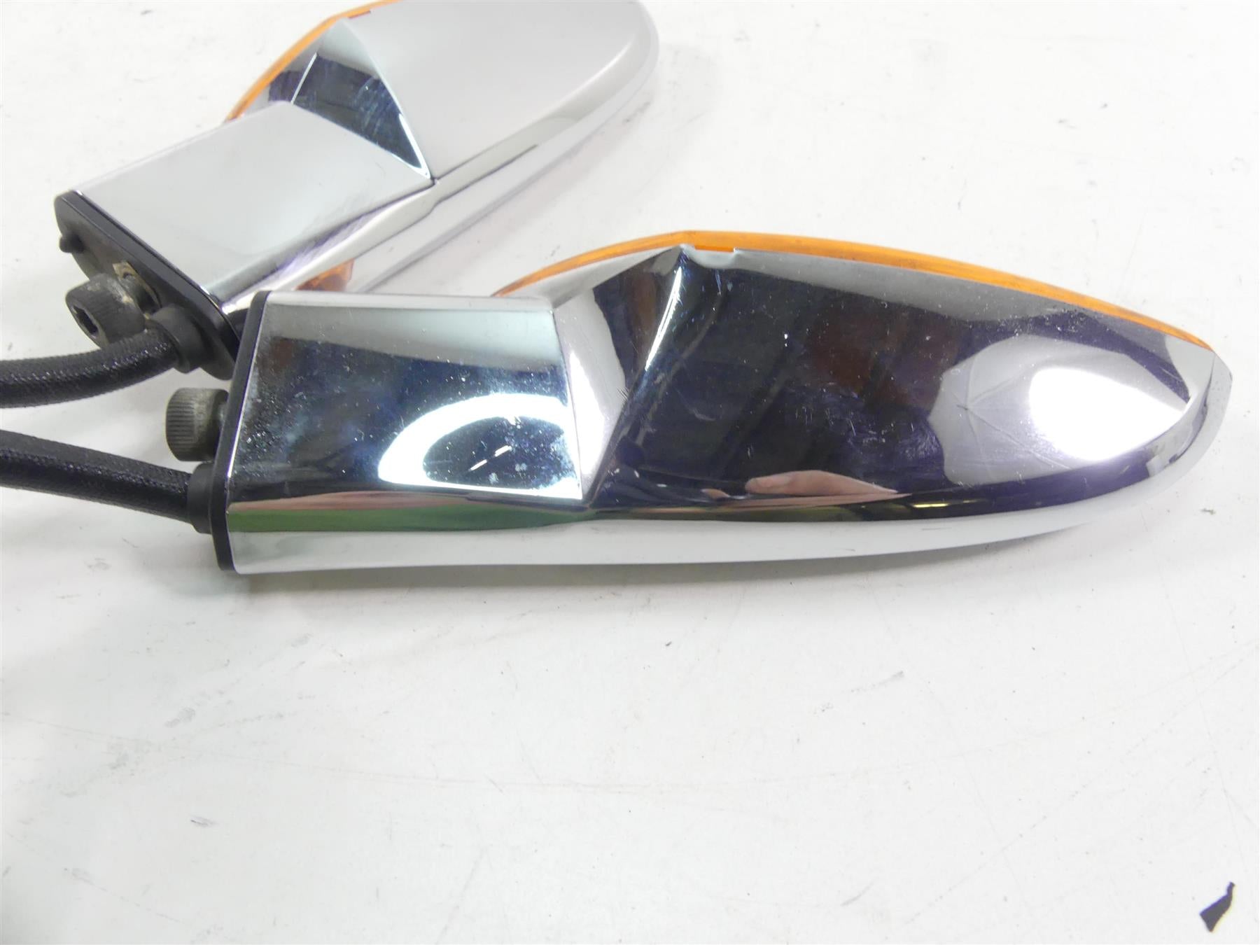 2013 Victory Cross Country Front Chrome Blinker Turn Signal Set 2411114 {{ shop.shopifyCountryName }} - Mototech271