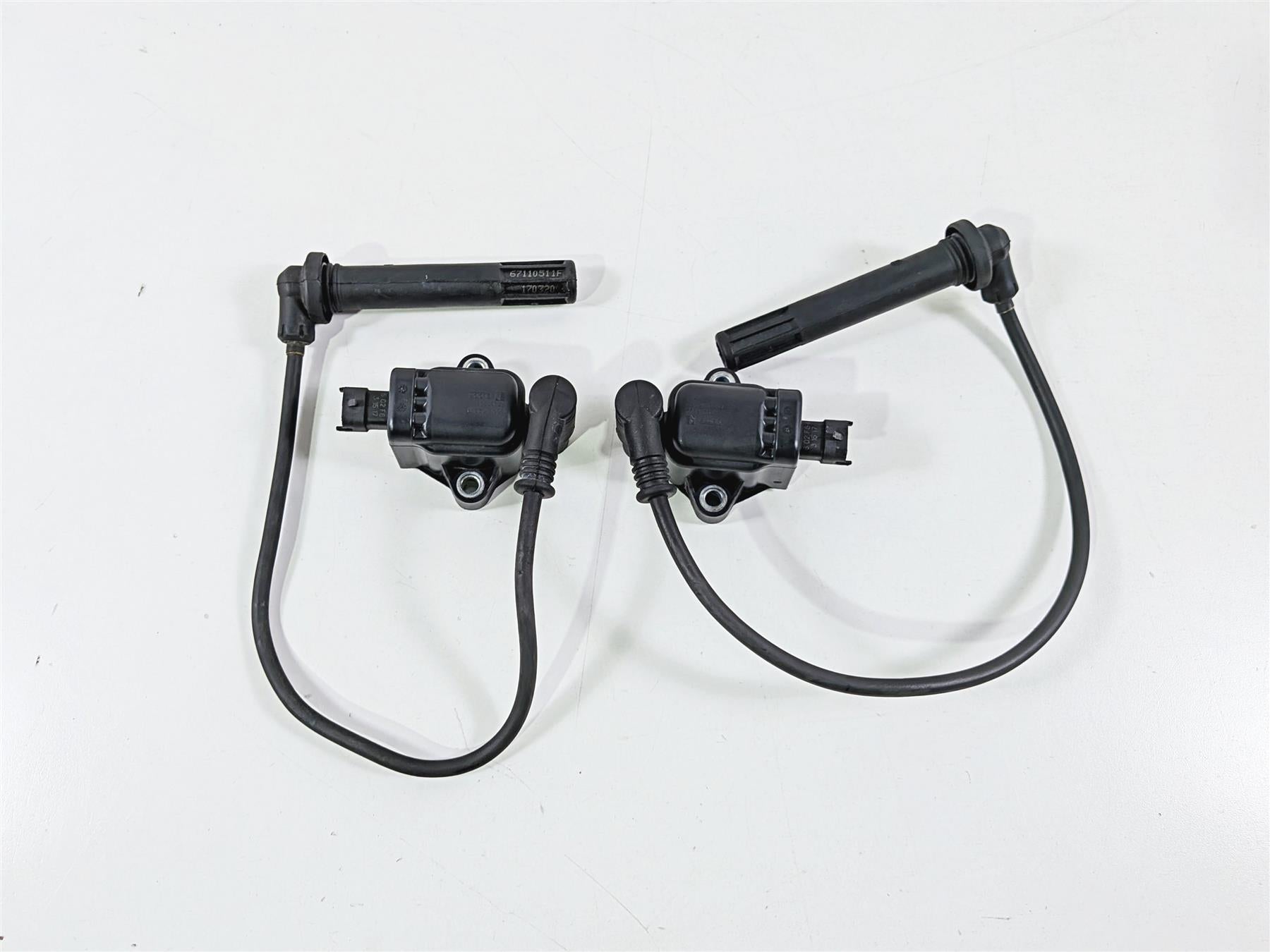 2017 Ducati 959 Panigale Set of 2 Eldor Ignition Coil Coils -Tested 38040221B-Mototech271