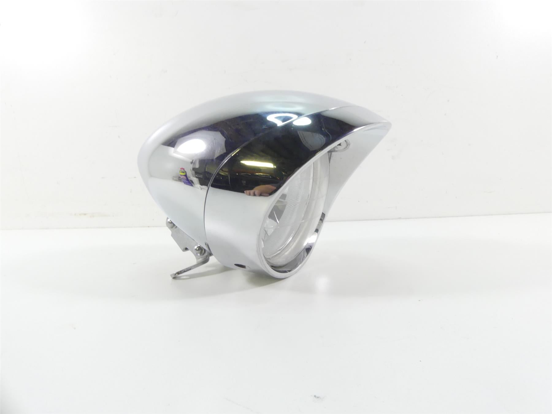2007 Honda VTX1800 T1 Headlight Head Light & Chrome Housing Set 33120-MEA-671 {{ shop.shopifyCountryName }} - Mototech271