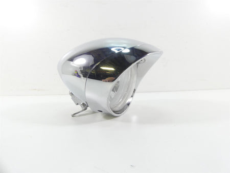 2007 Honda VTX1800 T1 Headlight Head Light & Chrome Housing Set 33120-MEA-671 {{ shop.shopifyCountryName }} - Mototech271