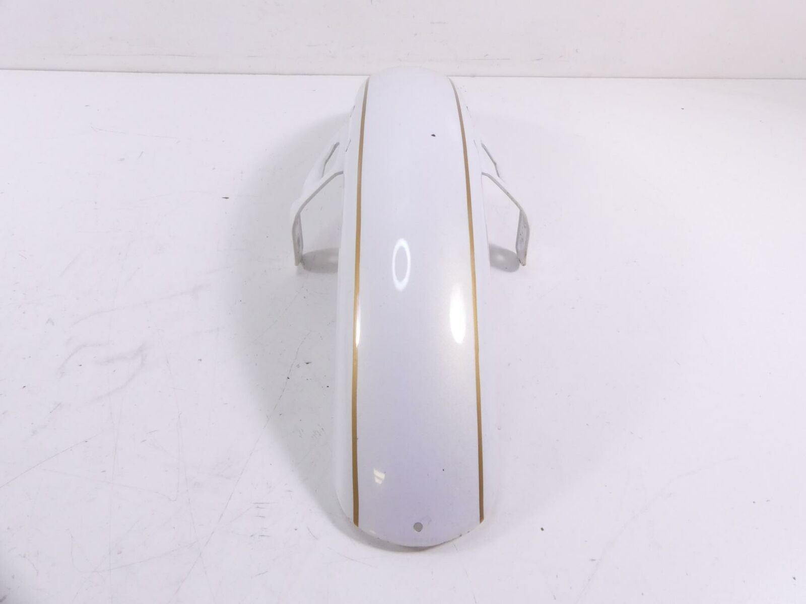 2007 Harley FXDWG Dyna Wide Glide Front Fender White Gold Pearl 60141-06B {{ shop.shopifyCountryName }} - Mototech271
