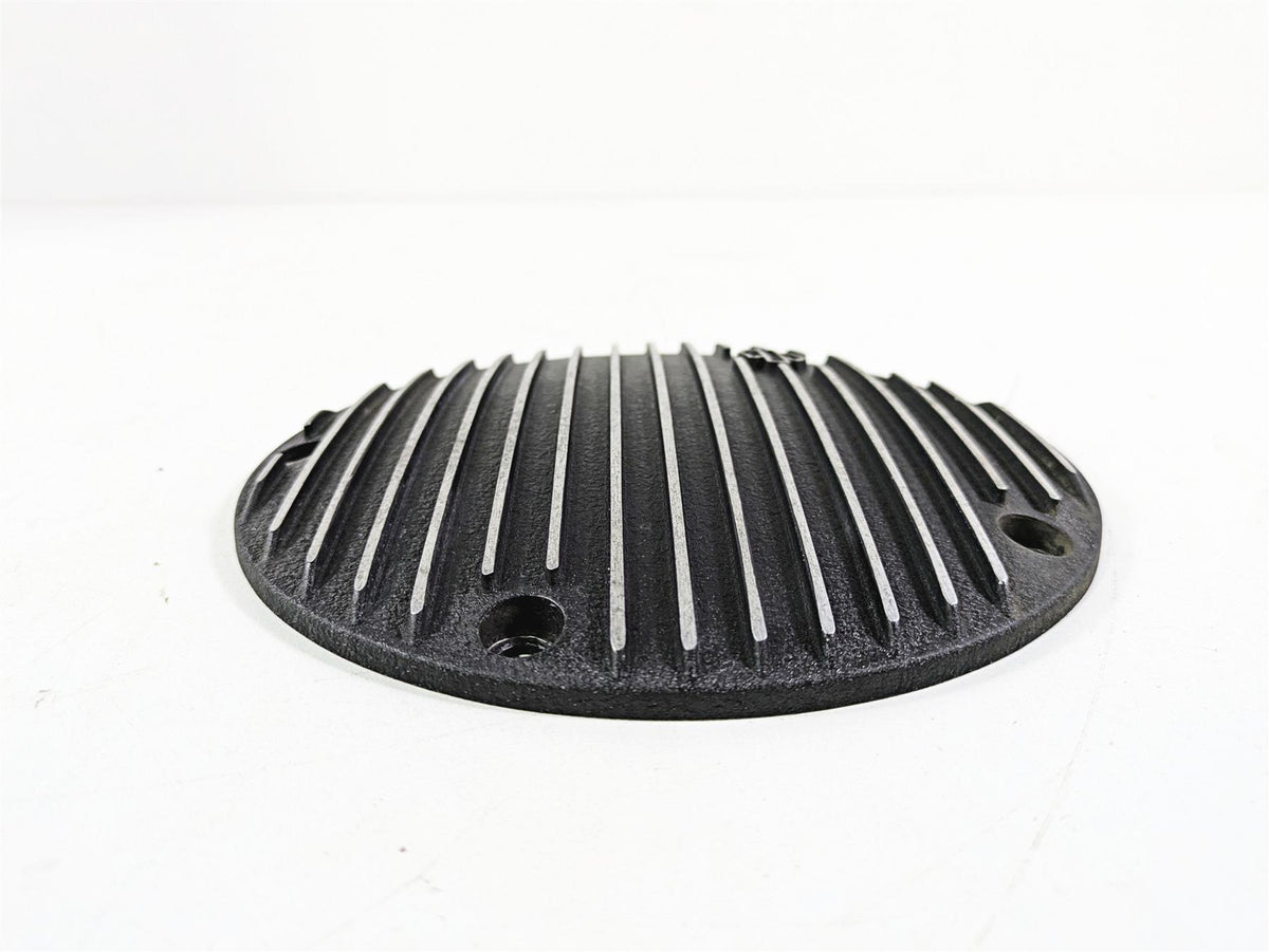 2008 Harley FLSTSB Cross Bones Black Fin Derby Cover 25454-01 {{ shop.shopifyCountryName }} - Mototech271