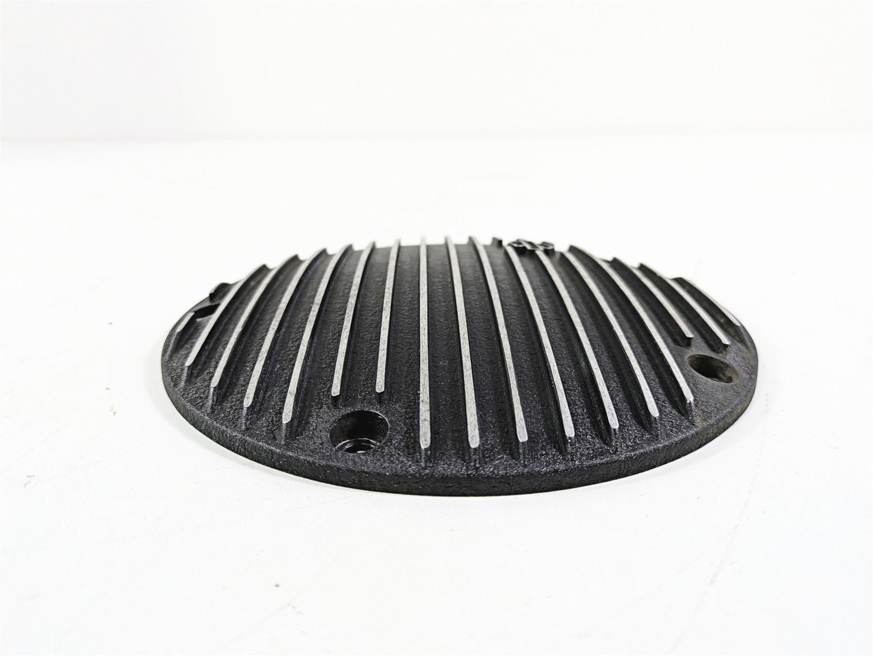 2008 Harley FLSTSB Cross Bones Black Fin Derby Cover 25454-01 {{ shop.shopifyCountryName }} - Mototech271