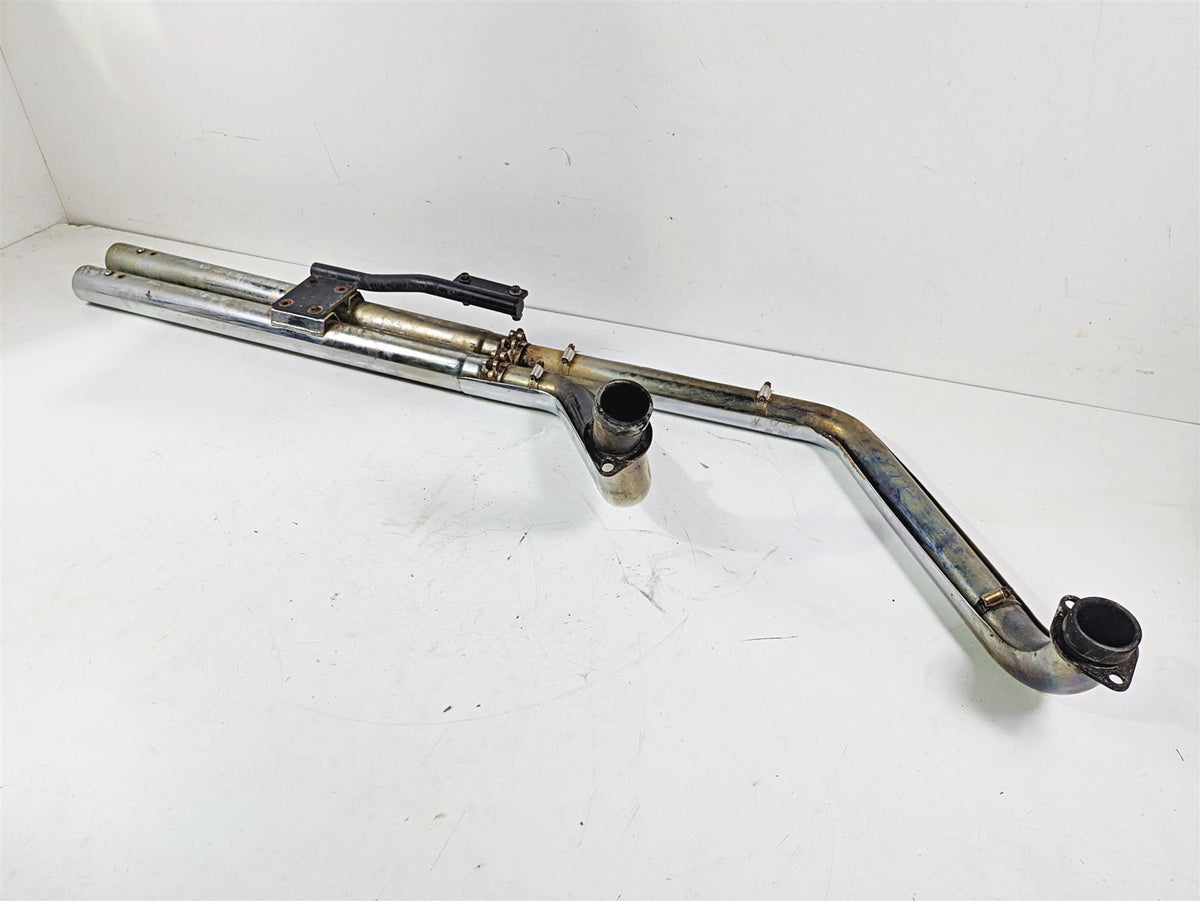2000 Honda VT1100 Shadow Sabre Cobra Long Exhaust Pipe System {{ shop.shopifyCountryName }} - Mototech271