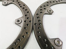 Load image into Gallery viewer, 2017 BMW R1200 GS K50 Front Brake Disc Rotor Set 305Mm 34118526566
