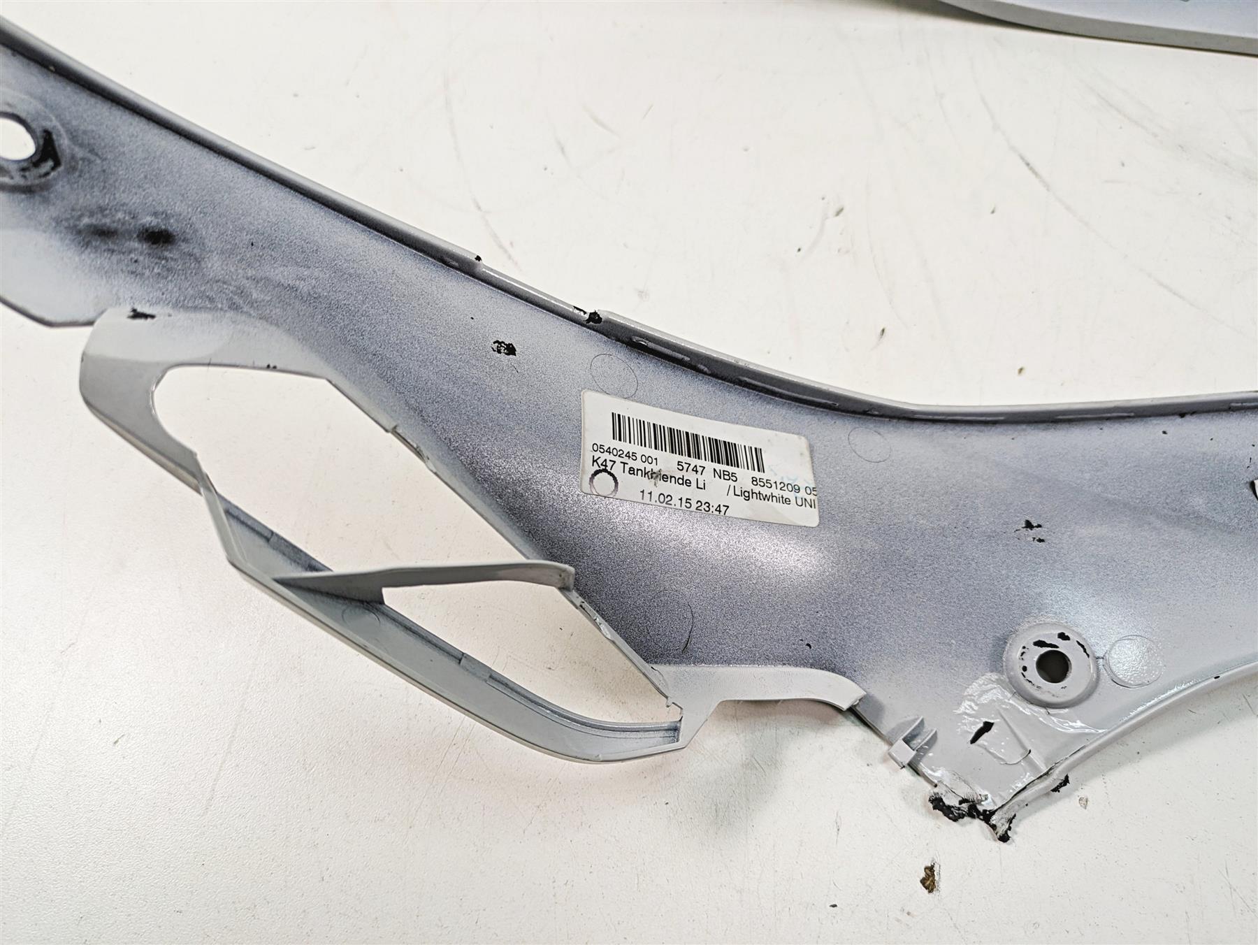 2015 BMW S1000RR K46 Fuel Gas Tank Side Cover Set 46638540891 46638540892 {{ shop.shopifyCountryName }} - Mototech271