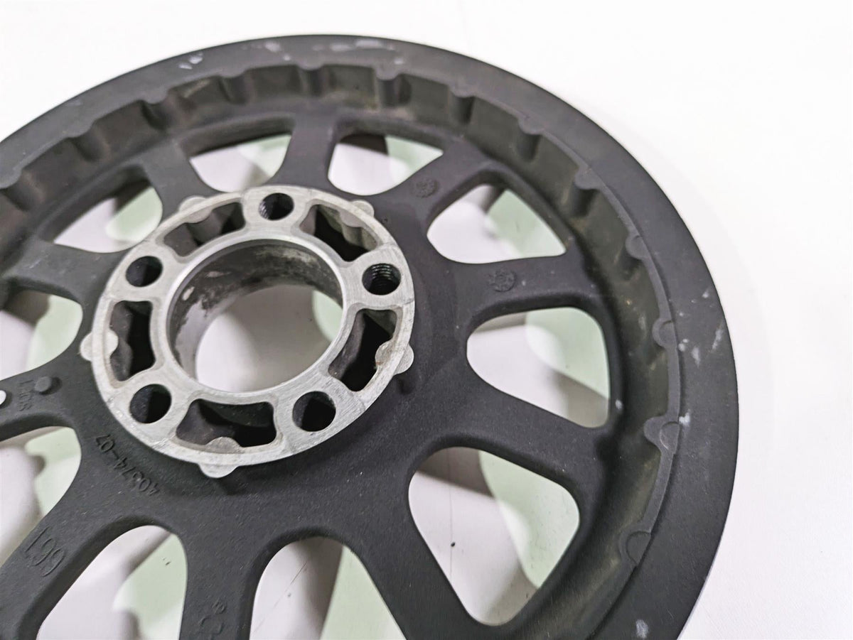2014 Harley FXDL Dyna Low Rider Rear Drive Belt Sprocket Pulley 66T 1" 40374-07 {{ shop.shopifyCountryName }} - Mototech271