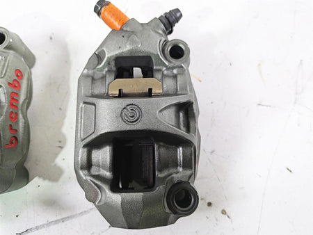 2015 Ducati Panigale 1299 S Front Brake Caliper Set Brembo 100mm 61041371A {{ shop.shopifyCountryName }} - Mototech271