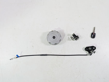2013 Ducati Hypermotard 821 SP Fork Lock Key Fuel Tank Cap Set 89520182A {{ shop.shopifyCountryName }} - Mototech271