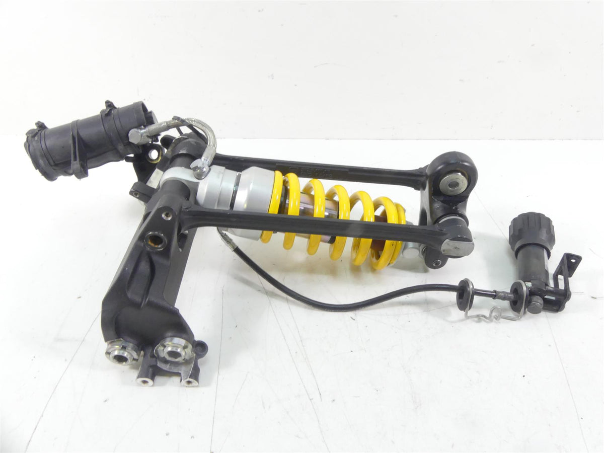 2015 Ducati Diavel Carbon Red Straight Rear Shock Suspension + Mounts 36521011B {{ shop.shopifyCountryName }} - Mototech271