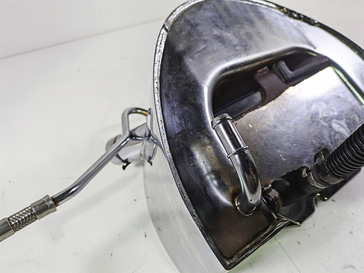 2003 Harley Softail FXSTDI Deuce 100th Oil Tank Reservoir + Lines 62498-01A {{ shop.shopifyCountryName }} - Mototech271