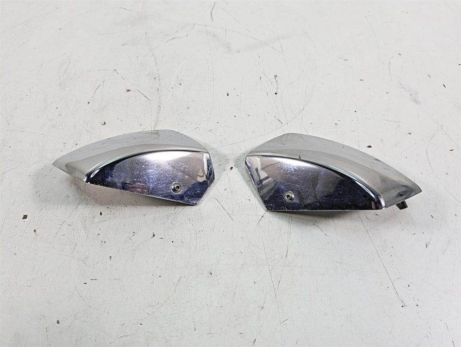 2013 Moto Guzzi V7 750 Stone Throttle Body Chrome Cover Set 978938 978939 {{ shop.shopifyCountryName }} - Mototech271