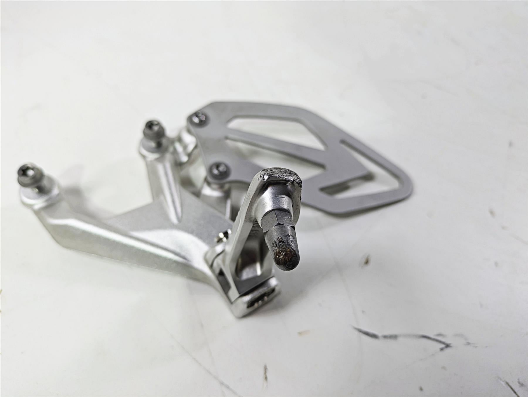 2016 BMW S1000RR K46 Left Foot Peg Set & Mount 46717728307 {{ shop.shopifyCountryName }} - Mototech271