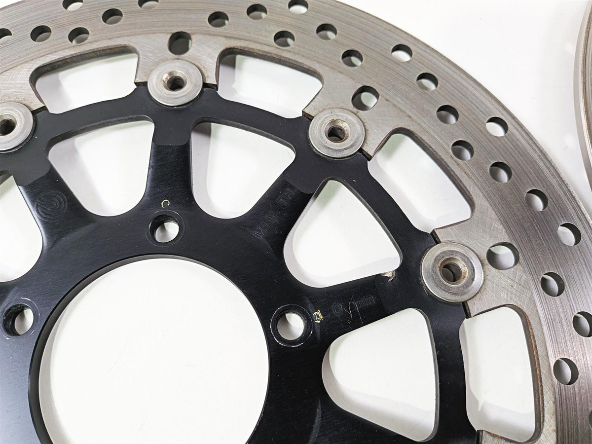2009 Ducati Hypermotard 1100 S Front Brake Rotor Disc Set 4.34mm 49240921A-Mototech271