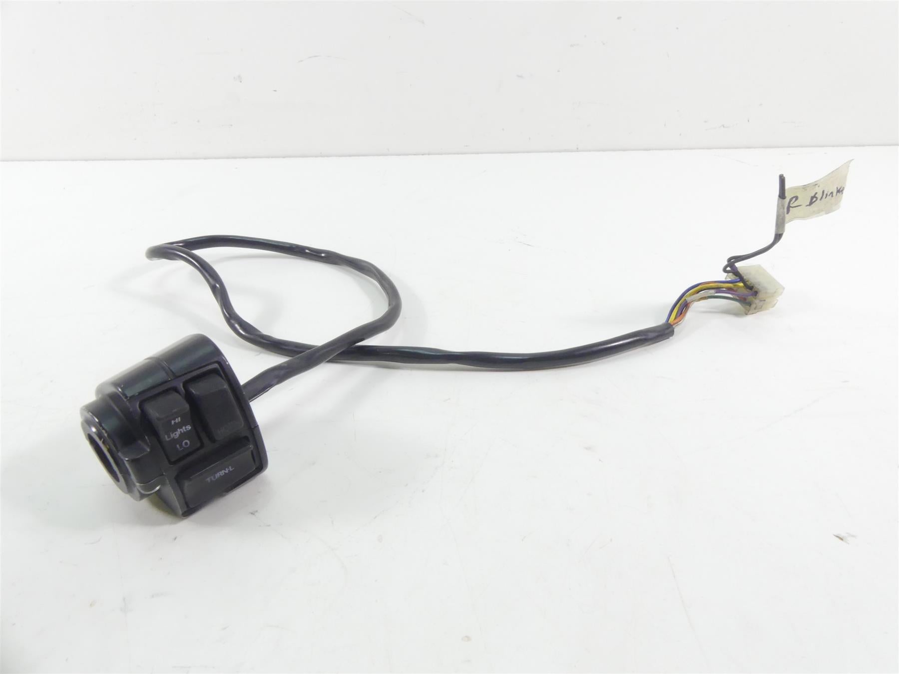 1993 Harley Dyna FXDL Low Rider Left Hand Light Horn Control Switch 70219-87 {{ shop.shopifyCountryName }} - Mototech271