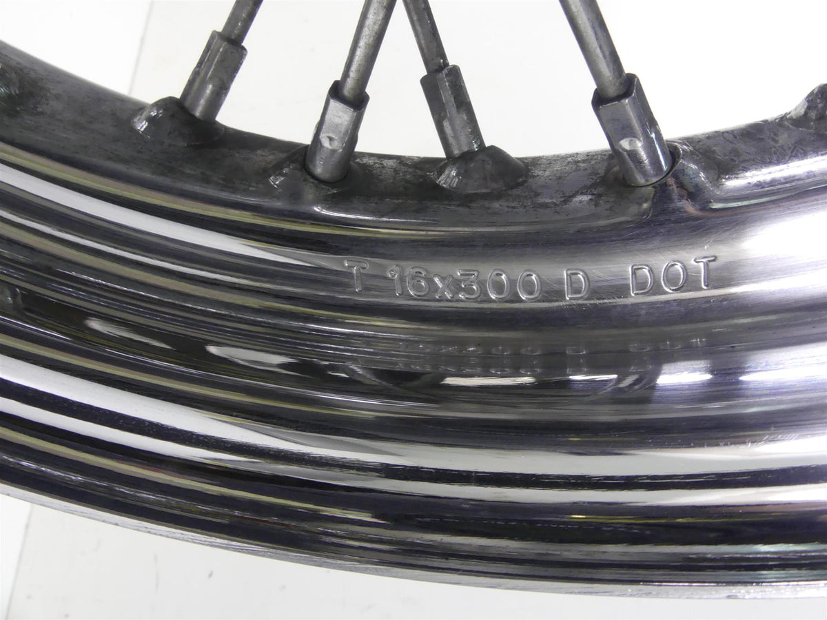 2005 Harley Touring FLHRSI Road King Rear 16x3 Spoke Wheel Rim - Read 44606-05 {{ shop.shopifyCountryName }} - Mototech271