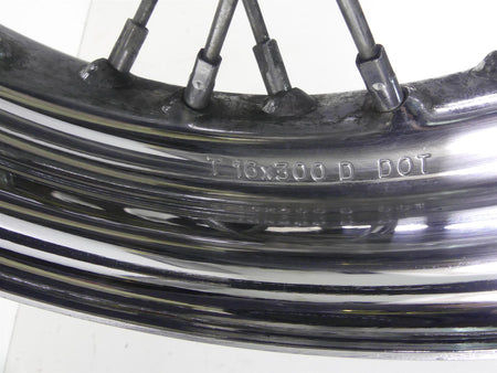 2005 Harley Touring FLHRSI Road King Rear 16x3 Spoke Wheel Rim - Read 44606-05 {{ shop.shopifyCountryName }} - Mototech271