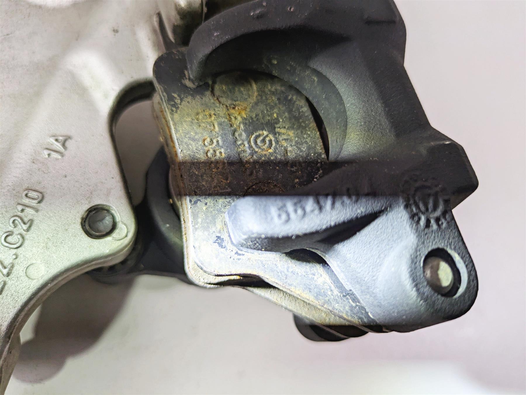 2018 Ducati Scrambler Desert Sled 800 Rear Brake Caliper & Bracket 61140442A {{ shop.shopifyCountryName }} - Mototech271