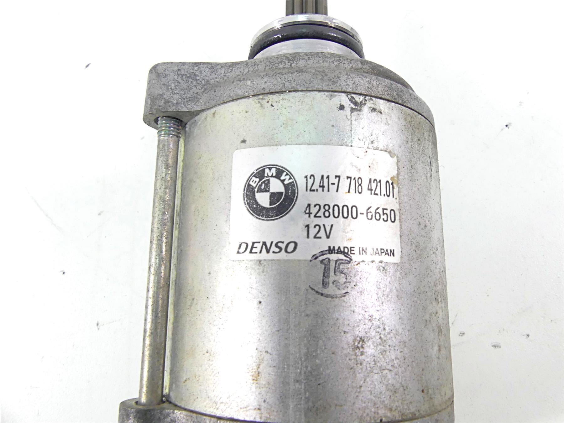 2013 BMW S1000RR K46 Denso Engine Starter Motor 12417718421 – Mototech271