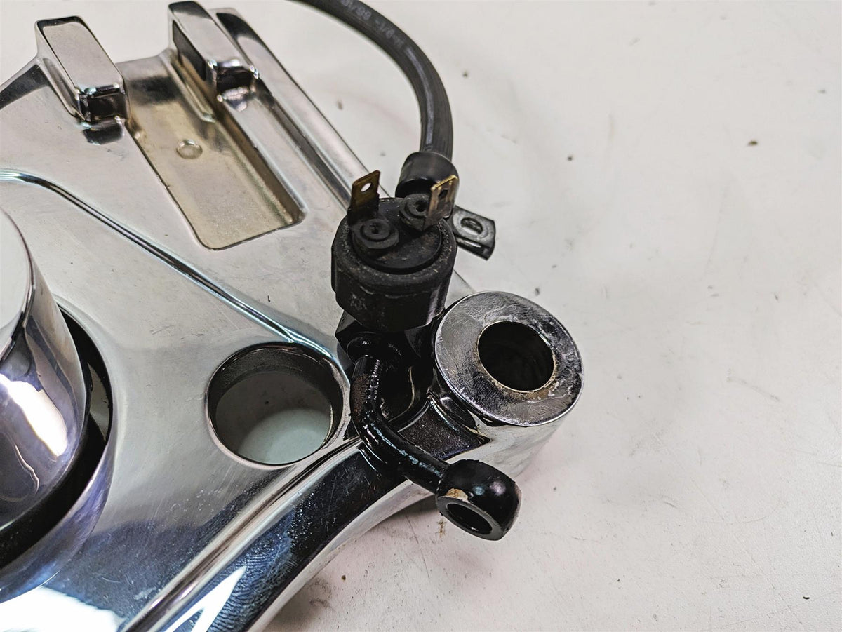 1999 Harley Dyna FXDL Low Rider Rear Chrome Brake Caliper 44050-87 {{ shop.shopifyCountryName }} - Mototech271