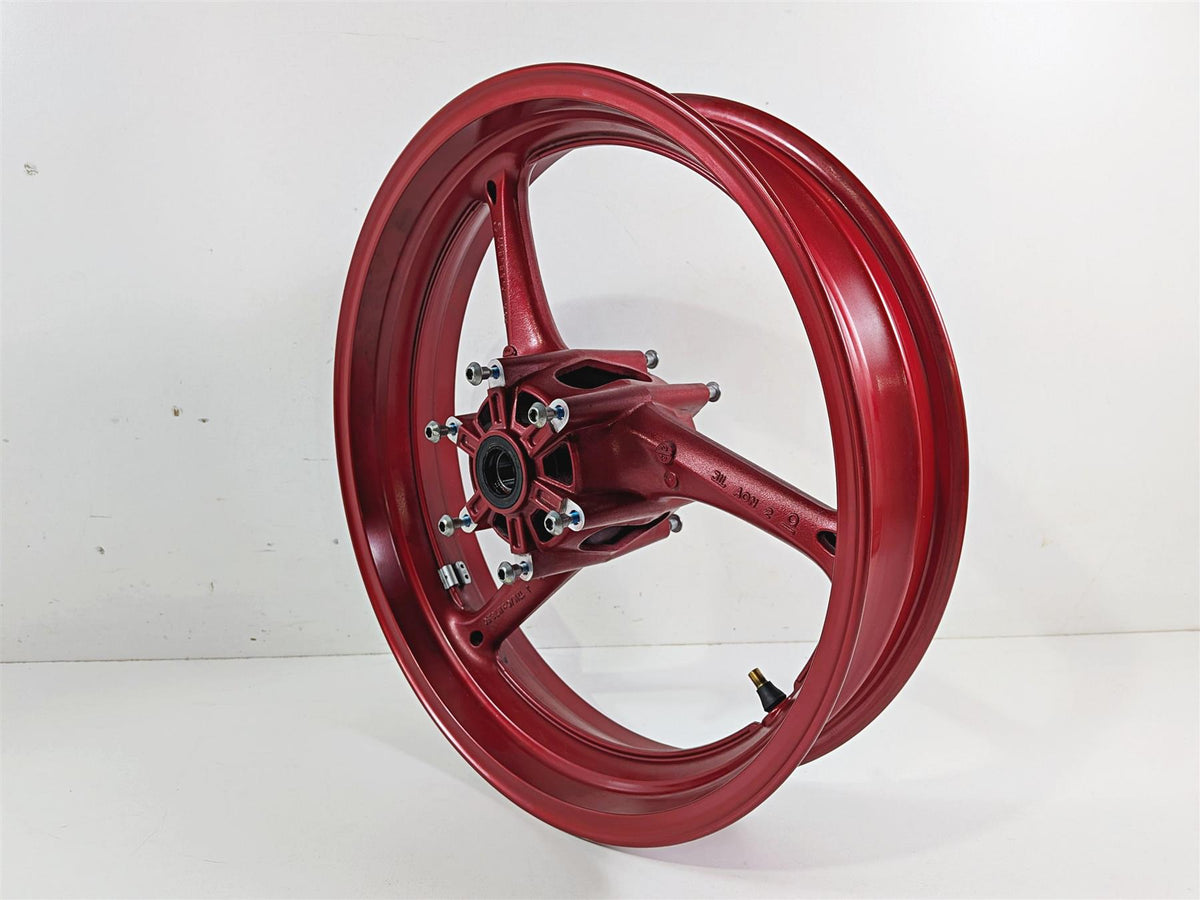 2024 Suzuki GSXR600 Straight Front Wheel Rim Red 17x3.5 54111-14J00 {{ shop.shopifyCountryName }} - Mototech271
