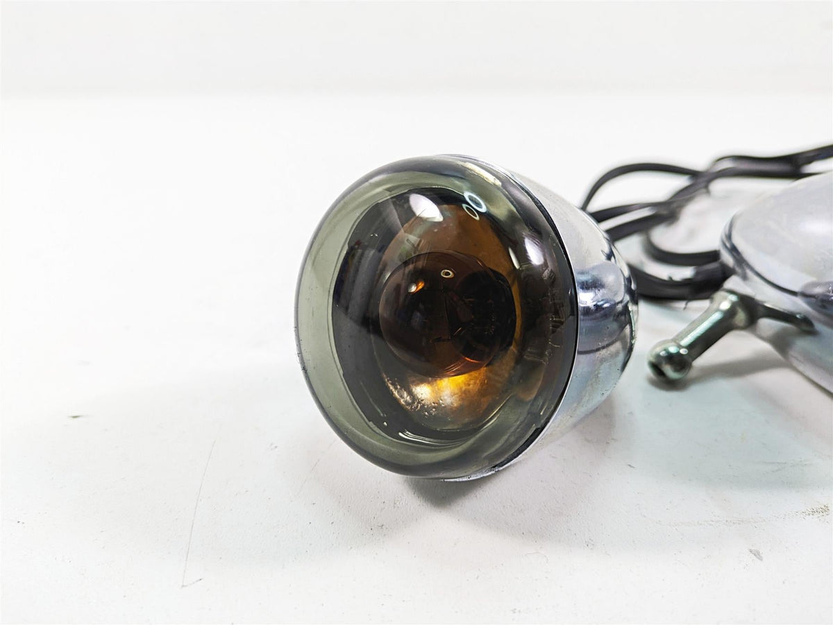 2006 Harley Sportster XL1200 Front Smoked Turn Signal Blinker Set 68972-00 {{ shop.shopifyCountryName }} - Mototech271