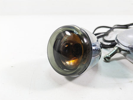 2006 Harley Sportster XL1200 Front Smoked Turn Signal Blinker Set 68972-00 {{ shop.shopifyCountryName }} - Mototech271