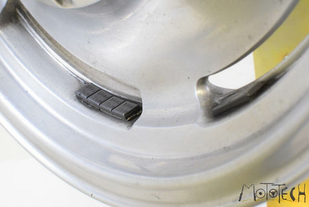 1995 Yamaha V Max 1200 Rear STRAIGHT 15x3.5 Wheel Rim 1UT-25338-01 {{ shop.shopifyCountryName }} - Mototech271