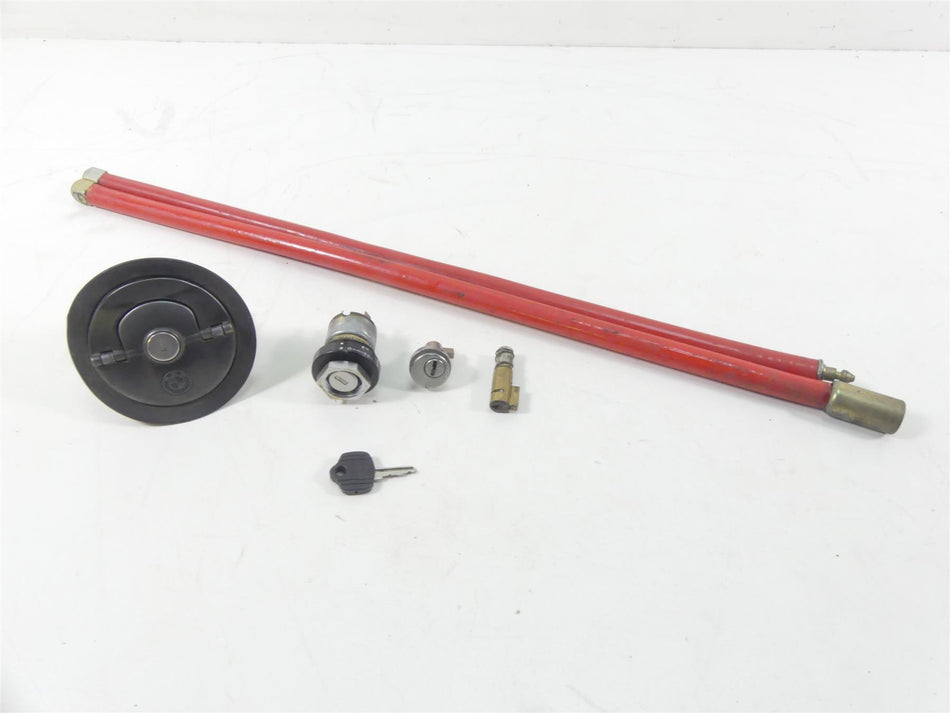 1978 BMW R100 S (2474) Ignition Switch Key Lock Fuel Gas Tank Lid 51251243273 {{ shop.shopifyCountryName }} - Mototech271