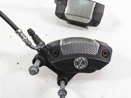 2009 Harley Touring FLHTCU Electra Glide Front Brake Caliper Set 43027-08 {{ shop.shopifyCountryName }} - Mototech271