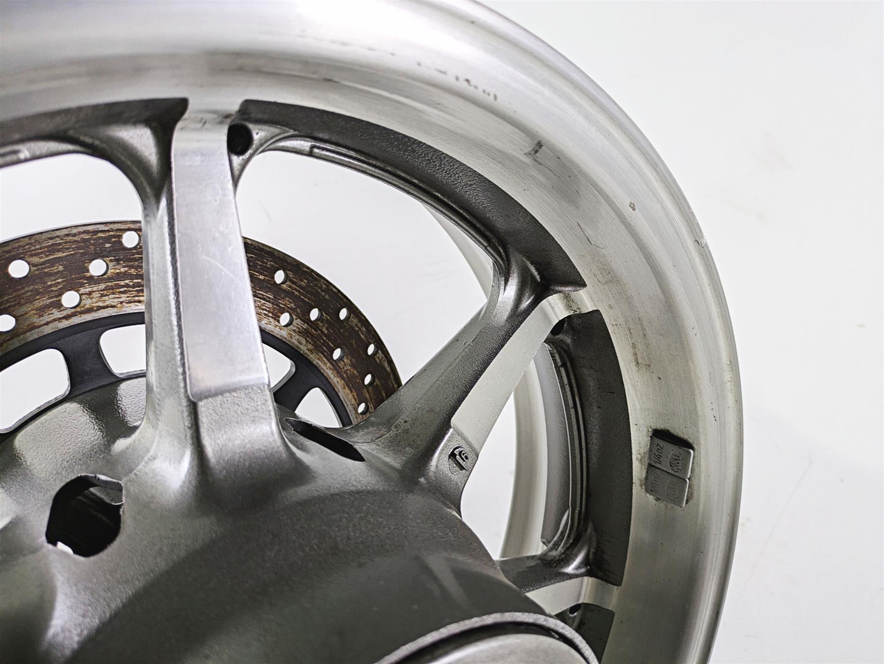 2008 Yamaha XVS1300 V-Star Tourer 16x4.5 Rear Wheel Rim - Runout 3D8-25338-00-MA {{ shop.shopifyCountryName }} - Mototech271