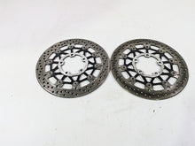 Load image into Gallery viewer, 2013 Triumph Tiger 1215 Explorer Front Brake Disc Rotor Set T2024400
