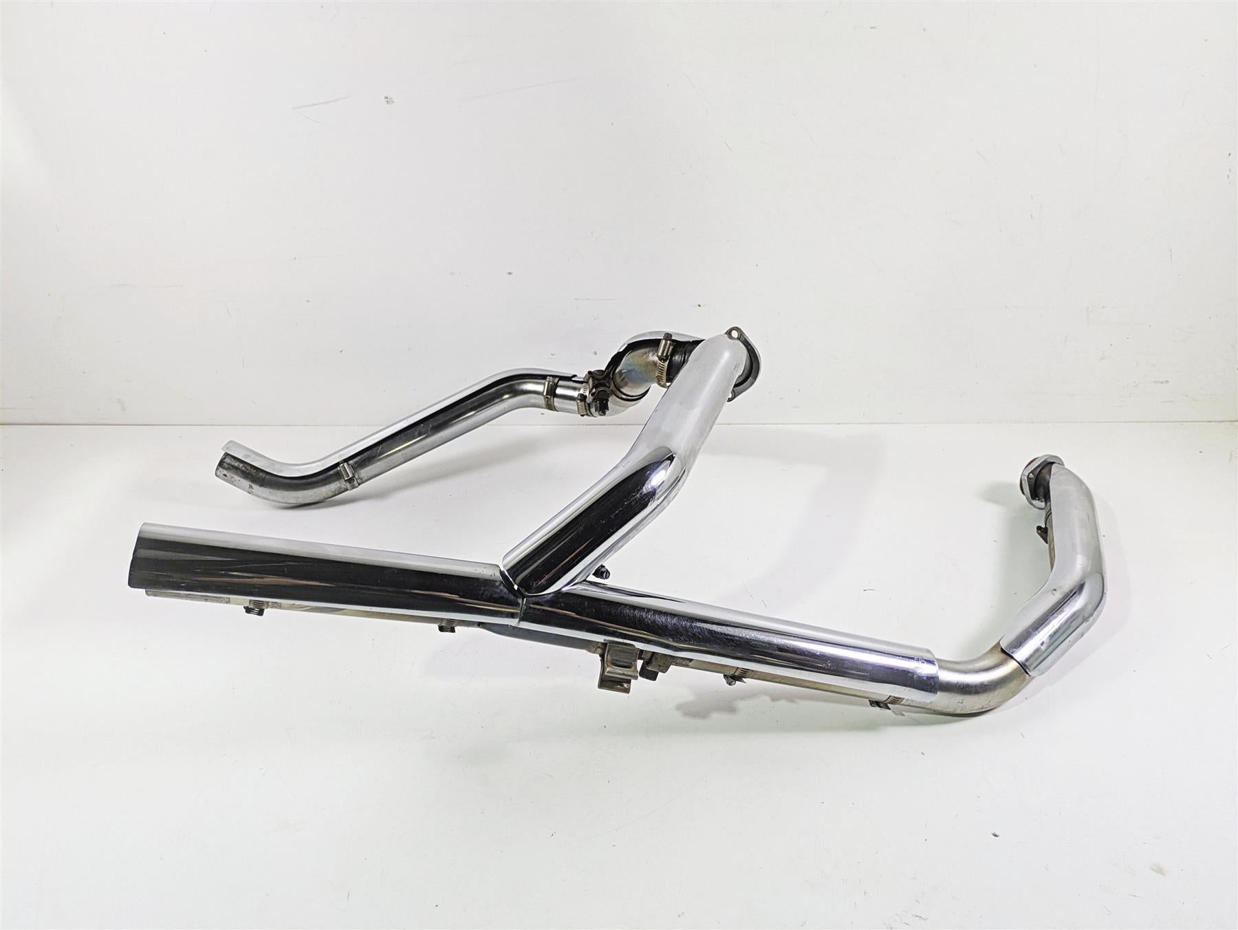 1999 Harley Touring FLHTCUI E-Glide Exhaust Header Manifold Set READ 65626-98C {{ shop.shopifyCountryName }} - Mototech271