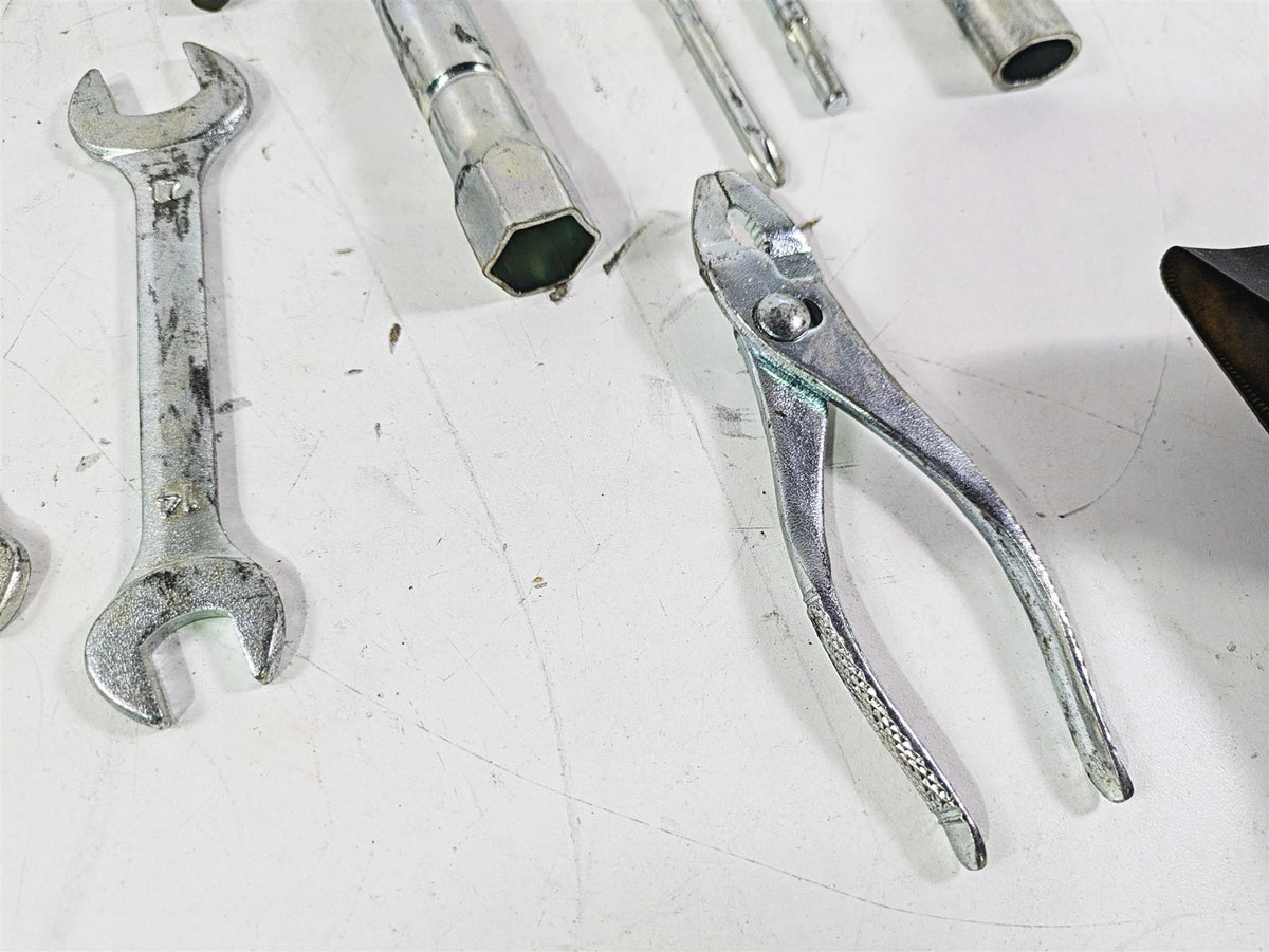 2004 Yamaha XVZ1300 Royal Star Oem Tool Kit Set Bag Wrenches Pliers {{ shop.shopifyCountryName }} - Mototech271