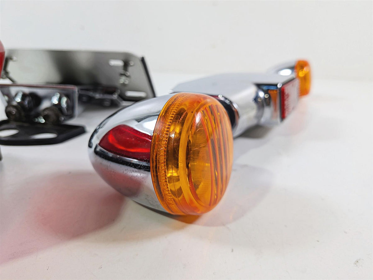 2006 Suzuki C90 VL1500T Boulevard Taillight Blinker Plate Holder Set 35710-10F30 {{ shop.shopifyCountryName }} - Mototech271