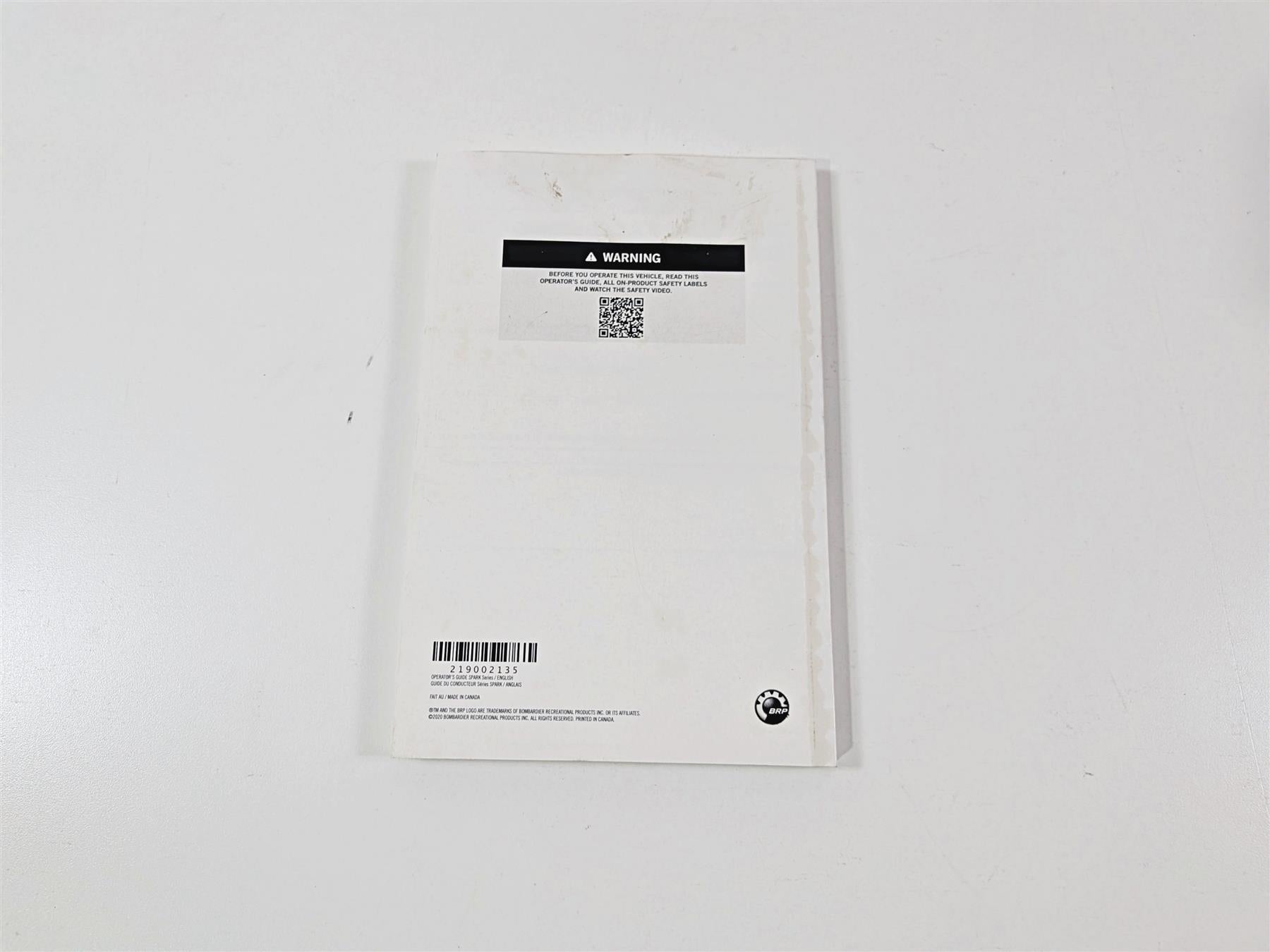 2021 Sea-Doo Spark 900 Trixx Owners Manual Operators Guide 219002135 {{ shop.shopifyCountryName }} - Mototech271