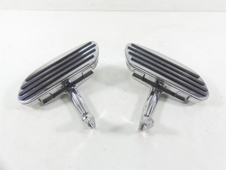 2004 Harley FLHTC SE CVO Electra Glide Rear Chrome Floorboard Set 47373-04 {{ shop.shopifyCountryName }} - Mototech271
