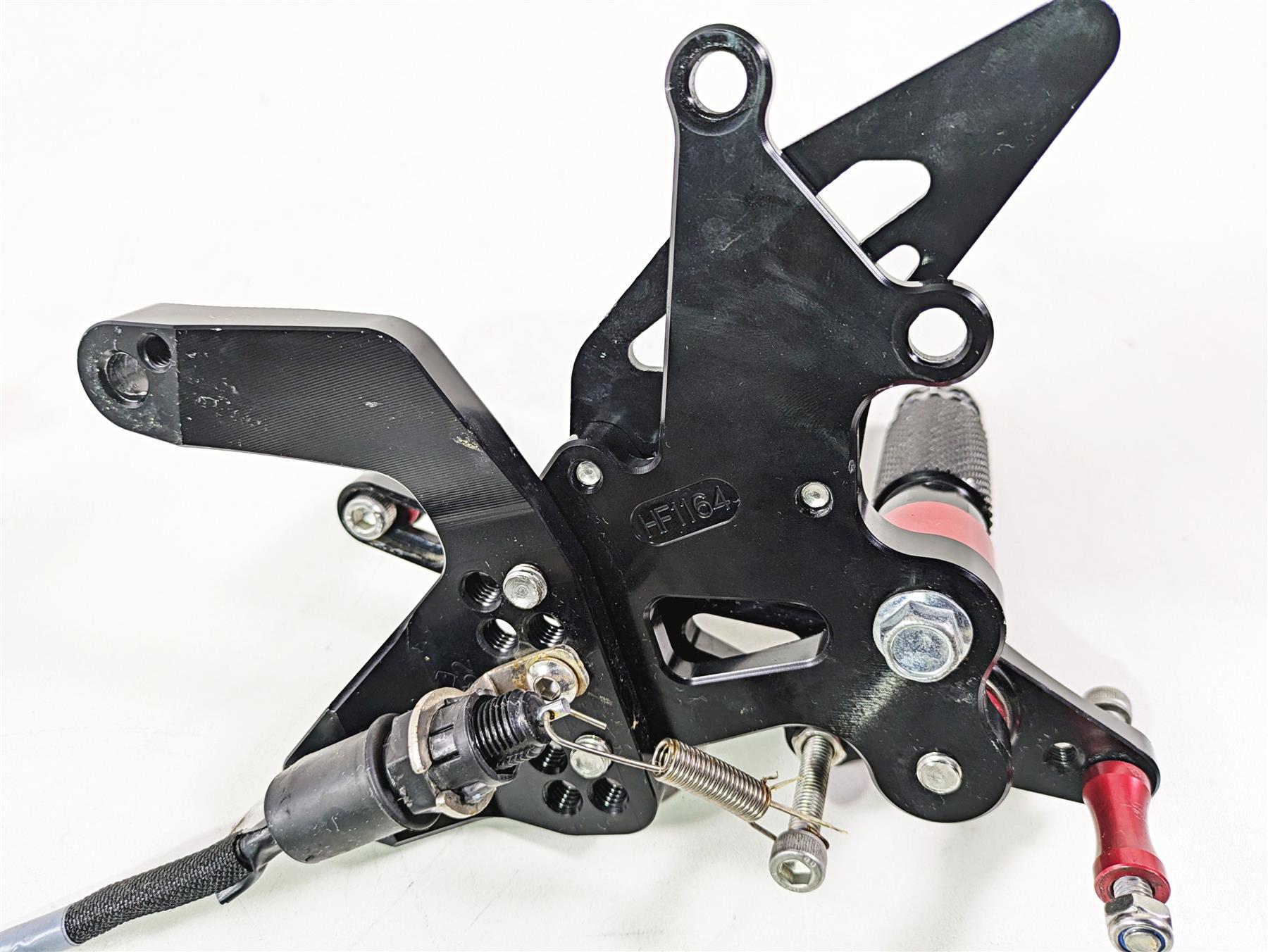 2021 Kawasaki Z900 ZR900 Arashi Rearset Foot Peg Lever Set M528-B074-BLK {{ shop.shopifyCountryName }} - Mototech271