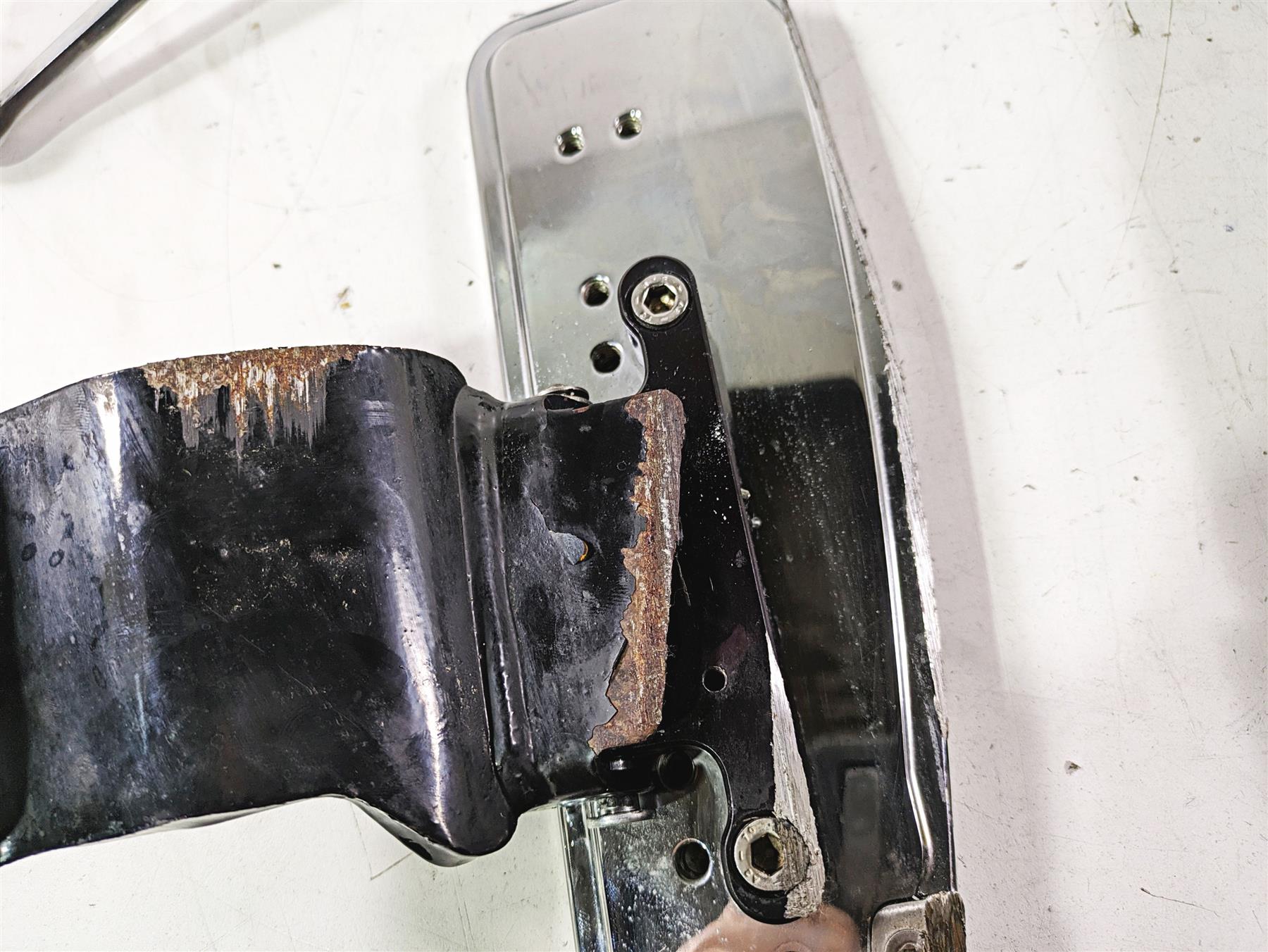 2002 Honda VTX1800 Retro Baron Front Floorboard Shift Brake Lever Set 50612-MCV {{ shop.shopifyCountryName }} - Mototech271