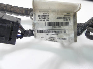 2016 Harley FXDL Dyna Low Rider Main Wiring Harness Loom Non Abs 71072-12A