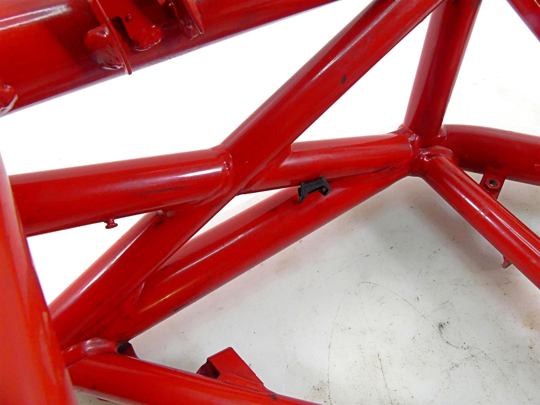2012 Ducati Monster 1100 EVO Straight Red Main Frame Chassis 47021965AA {{ shop.shopifyCountryName }} - Mototech271
