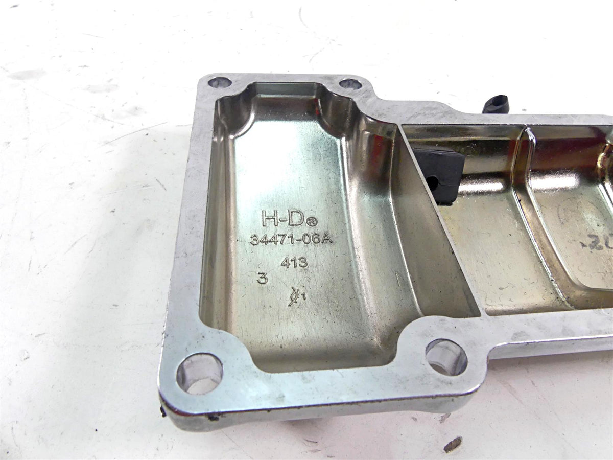2011 Harley Touring FLTRX Road Glide Transmission Top Chrome Cover 34471-06A {{ shop.shopifyCountryName }} - Mototech271