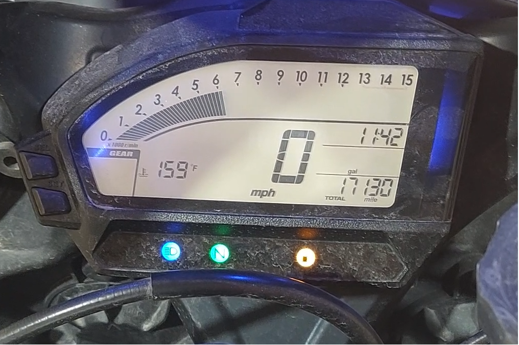 2015 Honda CBR1000 RR SC59 Speedometer Gauges Instrument Cluster 17K 37100-MGP-305 {{ shop.shopifyCountryName }} - Mototech271