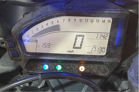2015 Honda CBR1000 RR SC59 Speedometer Gauges Instrument Cluster 17K 37100-MGP-305 {{ shop.shopifyCountryName }} - Mototech271