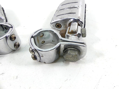 2002 Harley FLSTCI Softail Heritage Chrome Rider Driver Highway Foot Pegs {{ shop.shopifyCountryName }} - Mototech271