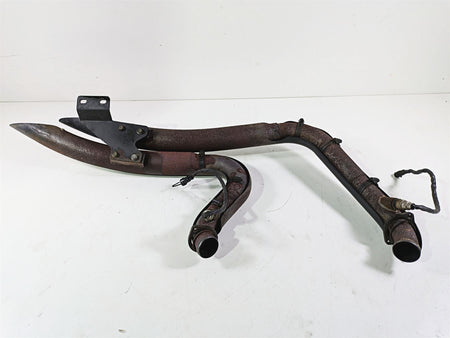 2008 Harley FLSTSB Cross Bones Hooker Header Rebel Slash Cut Exhaust 27907-3HKR {{ shop.shopifyCountryName }} - Mototech271