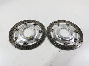 2002 Honda VTX1800 Retro Front Brake Rotor Disc Set 45120-MCH-003 45220-MCH-003 | Mototech271