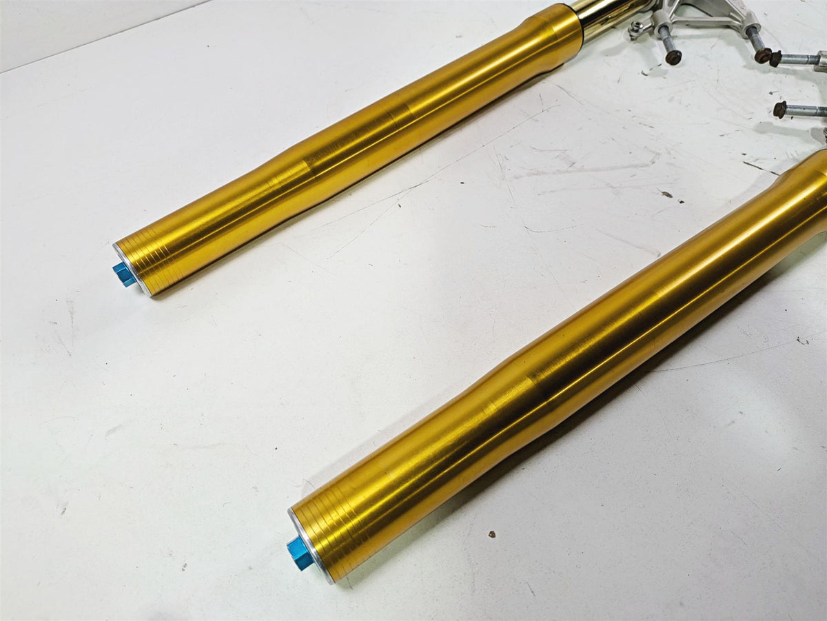 2008 Aprilia RSVR 1000 Factory Straight Ohlins Front Fork Leg Set AP8163062 {{ shop.shopifyCountryName }} - Mototech271
