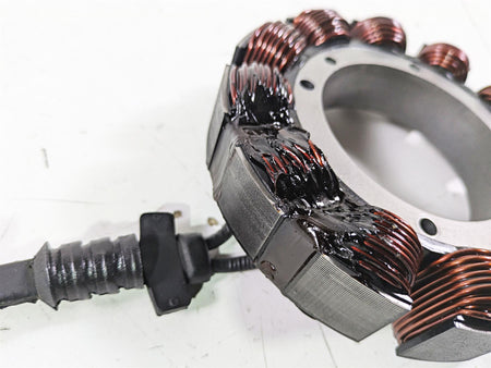 2003 Harley Touring FLHTCUI E-Glide 100th Stator Alternator Generator 29987-02A {{ shop.shopifyCountryName }} - Mototech271